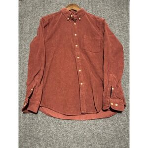 Portuguese flannel Master craftsman corduroy button up shirt long sleeve Large